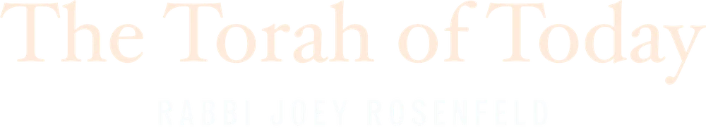 The Torah of Today